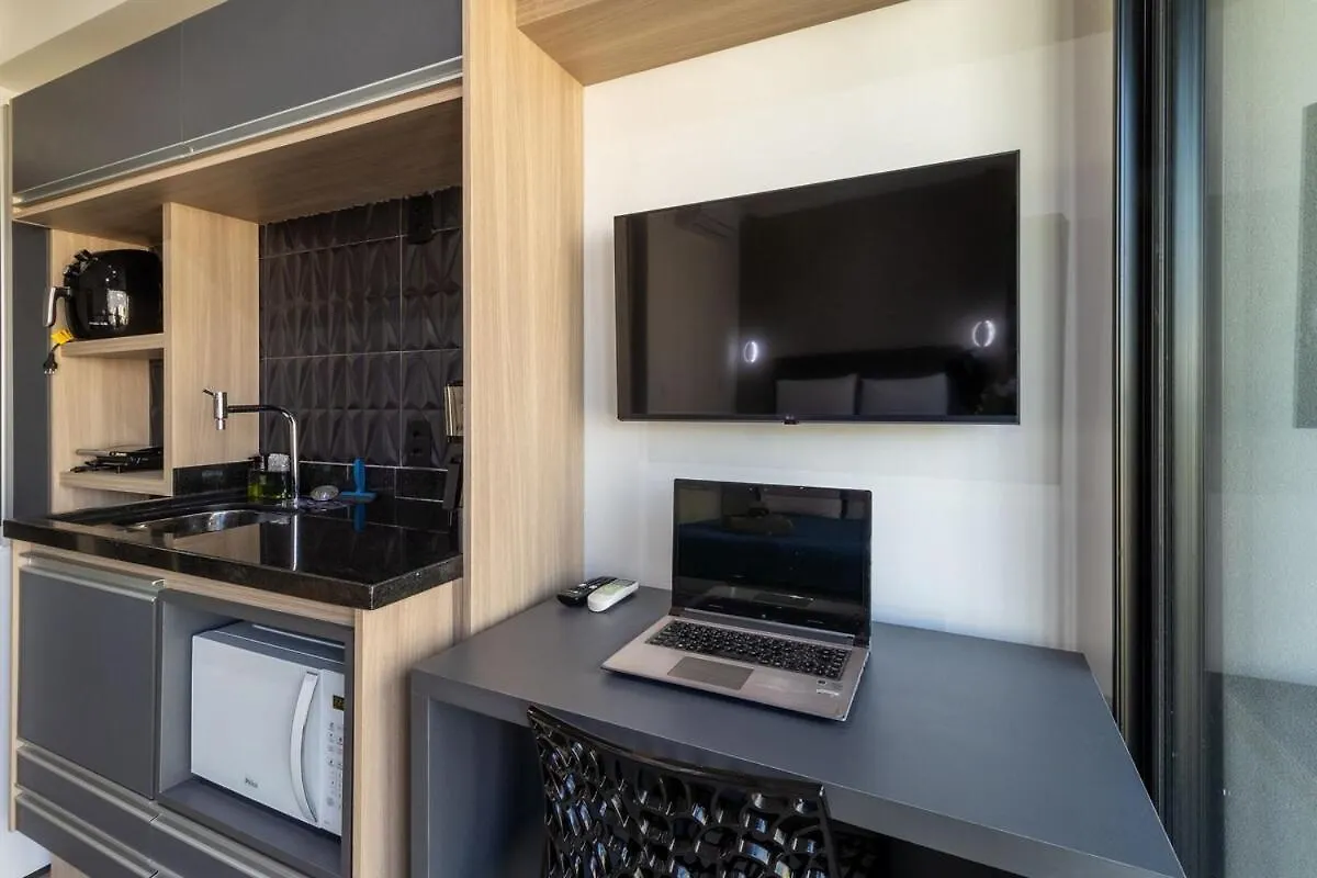 Vn Ueno Lindos Studios Na Bela Vista - Proximo Sirio Sao Paulo Apartment
