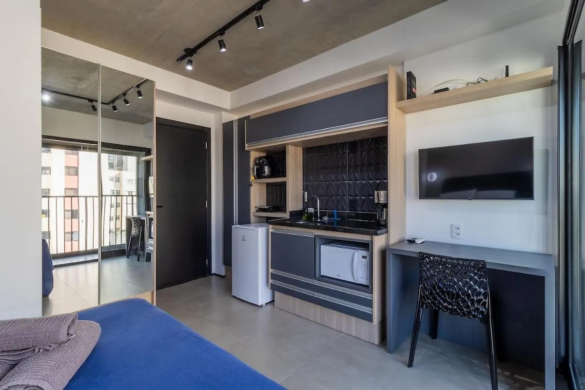 Apartment Vn Ueno Lindos Studios Na Bela Vista - Proximo Sirio Sao Paulo