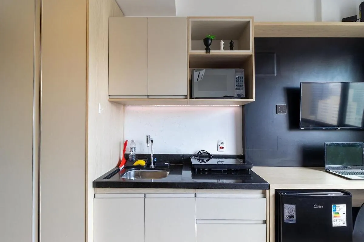Apartment Vn Ueno Lindos Studios Na Bela Vista - Proximo Sirio Sao Paulo Brazil