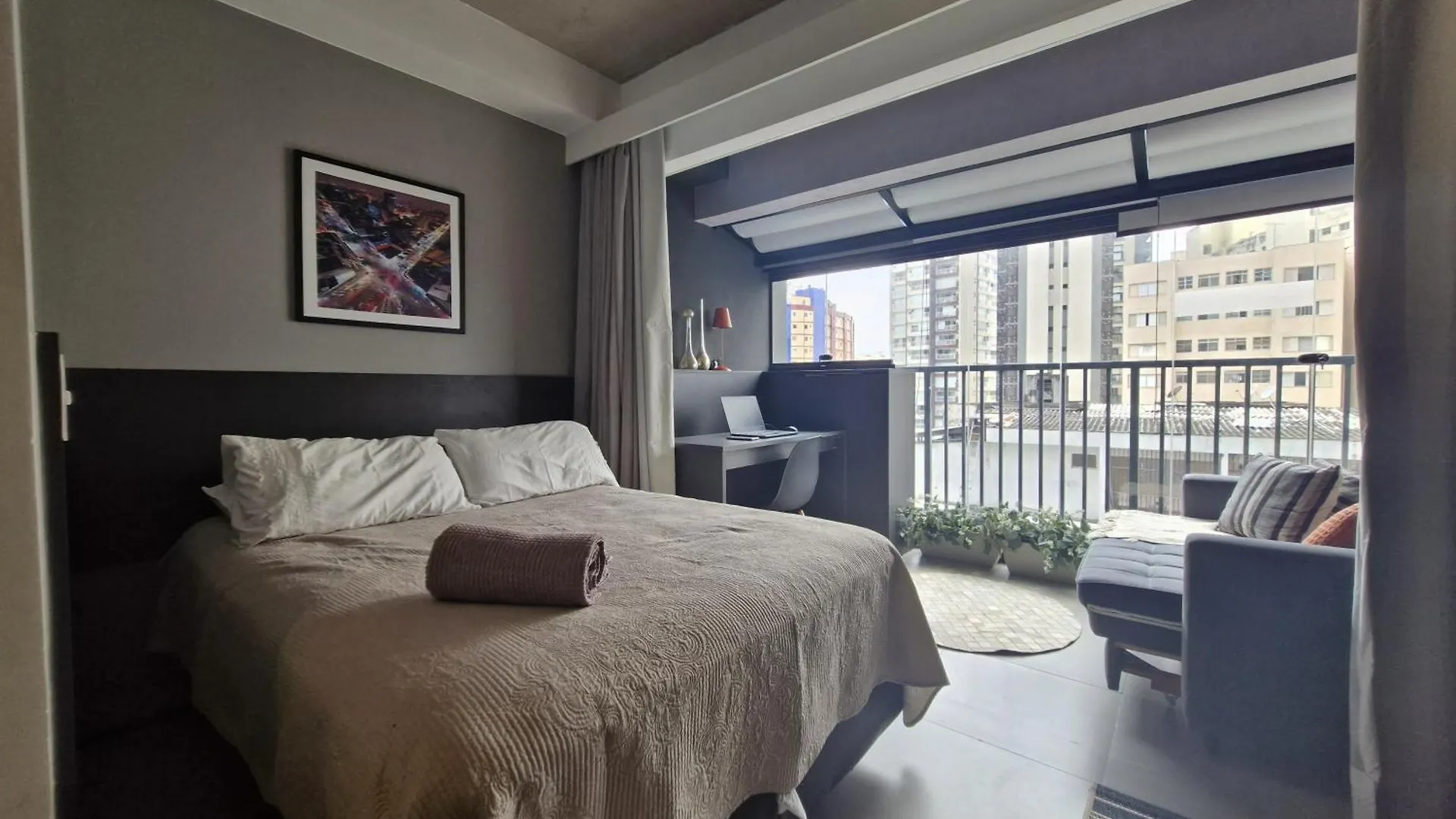 Apartment Vn Ueno Lindos Studios Na Bela Vista - Proximo Sirio Sao Paulo Brazil